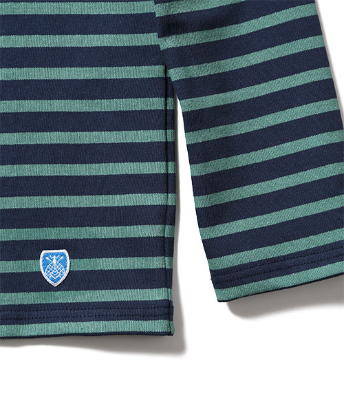 Pilgrim Surf Supply(ピルグリムサーフサプライ)の「ORCIVAL×Pilgrim Surf+Supply / Border T Special (MENS)(Tシャツ/カットソー・メンズ・ホワイト/ネイビー・4/3/5)」の16枚目の写真