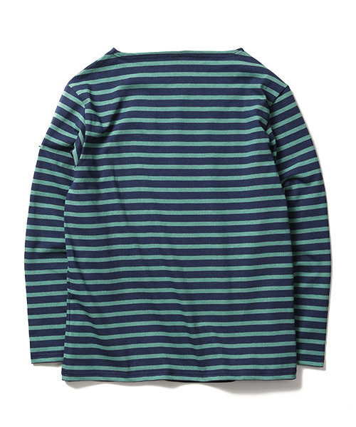 Pilgrim Surf Supply(ピルグリムサーフサプライ)の「ORCIVAL×Pilgrim Surf+Supply / Border T Special (MENS)(Tシャツ/カットソー・メンズ・ホワイト/ネイビー・4/3/5)」の17枚目の写真