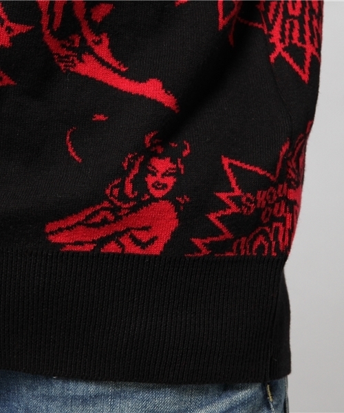 HYSTERIC GLAMOUR（ヒステリックグラマー）の「DEVIL WOMAN総柄ジャ