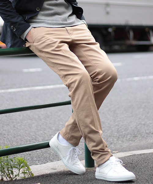 ESSENTIAL GARMENT MEN'S BIGI（エッセンシャルガーメントメンズビギ）の「【2016-17 A/W新作】スリムテーパード ストレッチパンツ（チノパンツ・メンズ・ベージュ/ネイビー/トップグレー/ブラック/カーキ・L/SS/S/M）」の19枚目の写真