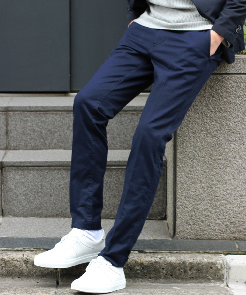 ESSENTIAL GARMENT MEN'S BIGI（エッセンシャルガーメントメンズビギ）の「【2016-17 A/W新作】スリムテーパード ストレッチパンツ（チノパンツ・メンズ・ベージュ/ネイビー/トップグレー/ブラック/カーキ・L/SS/S/M）」の21枚目の写真