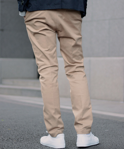 ESSENTIAL GARMENT MEN'S BIGI（エッセンシャルガーメントメンズビギ）の「【2016-17 A/W新作】スリムテーパード ストレッチパンツ（チノパンツ・メンズ・ベージュ/ネイビー/トップグレー/ブラック/カーキ・L/SS/S/M）」の17枚目の写真