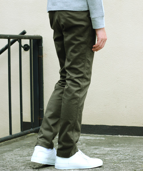ESSENTIAL GARMENT MEN'S BIGI（エッセンシャルガーメントメンズビギ）の「【2016-17 A/W新作】スリムテーパード ストレッチパンツ（チノパンツ・メンズ・ベージュ/ネイビー/トップグレー/ブラック/カーキ・L/SS/S/M）」の16枚目の写真