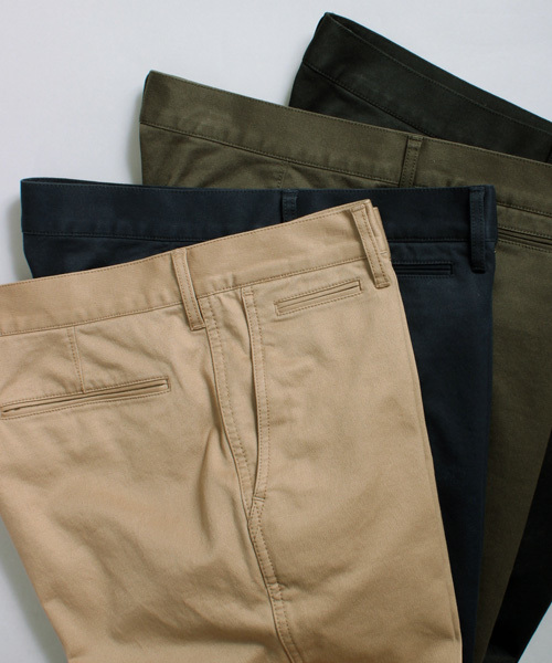 ESSENTIAL GARMENT MEN'S BIGI（エッセンシャルガーメントメンズビギ）の「【2016-17 A/W新作】スリムテーパード ストレッチパンツ（チノパンツ・メンズ・ベージュ/ネイビー/トップグレー/ブラック/カーキ・L/SS/S/M）」の14枚目の写真