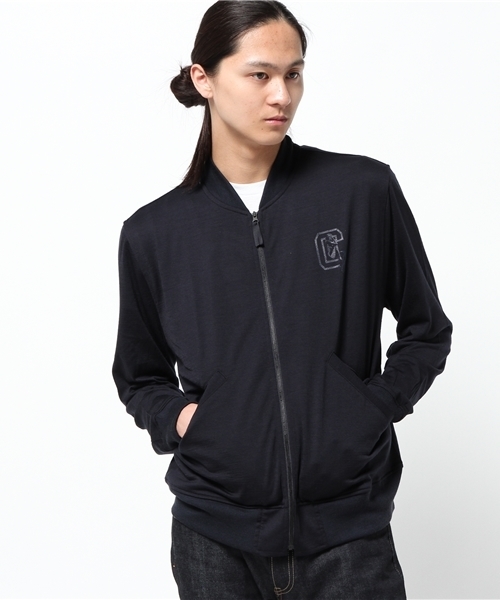 HYSTERIC GLAMOUR（ヒステリックグラマー）の「TYPE-C pt JK（ブルゾン・メンズ・ネイビー/トップグレー/ブラック・MEDIUM/LARGE/SMALL）」の4枚目の写真