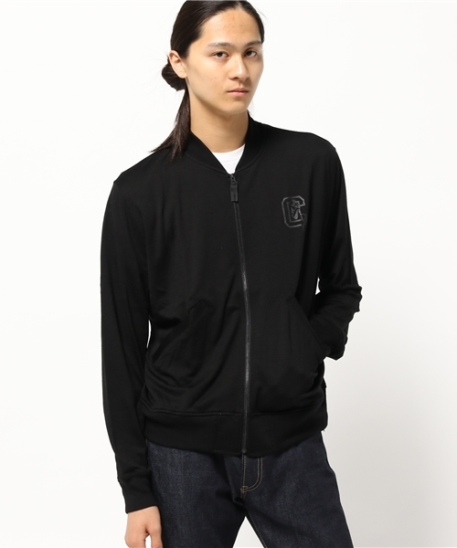 HYSTERIC GLAMOUR（ヒステリックグラマー）の「TYPE-C pt JK（ブルゾン・メンズ・ネイビー/トップグレー/ブラック・MEDIUM/LARGE/SMALL）」の6枚目の写真