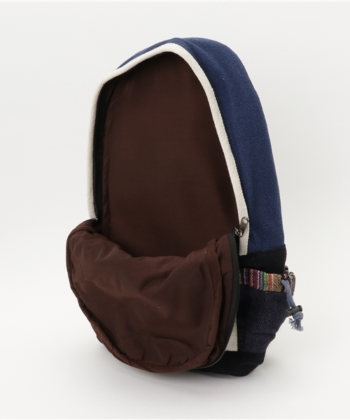 チャイハネ（チャイハネ）の「【チャイハネ】ヒマールリュック（バックパック/リュック・メンズ・ナチュラル/ブラウン/ネイビー・FREE）」の7枚目の写真