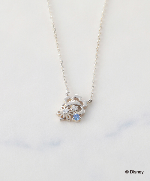 The Kiss Couple S ザ キッス カップルズ の ディズニー アナと雪の女王 シルバー ネックレス ネックレス Wear