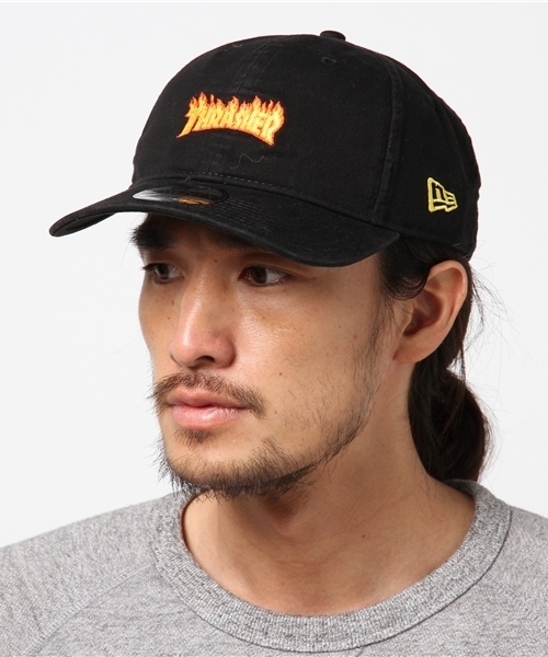 SHIPS JET BLUE(シップスジェットブルー)の「NEWERA: 9TWENTY THRASHER スラッシャー キャップ(キャップ・メンズ・ライトグリーン/ブラック/ラベンダー/ベージュ・ONE SIZE)」の2枚目の写真