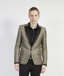 GalaabenD（ガラアーベント）の「ラメレオパードジャガードジャケット