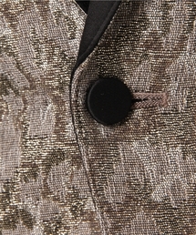 GalaabenD（ガラアーベント）の「ラメレオパードジャガードジャケット