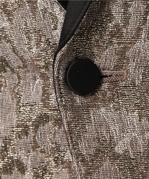 GalaabenD（ガラアーベント）の「ラメレオパードジャガードジャケット