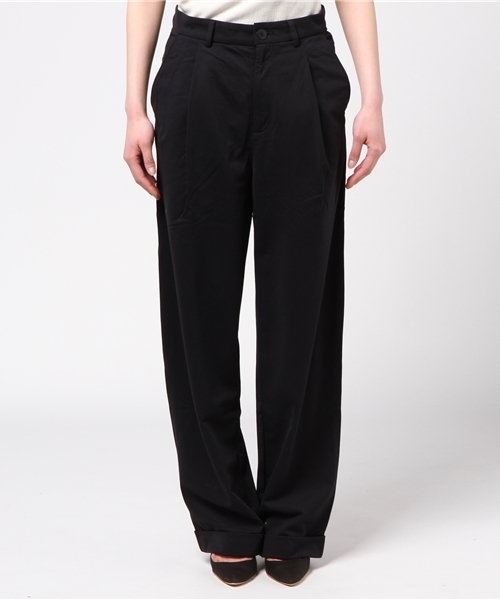 HYSTERIC GLAMOUR（ヒステリックグラマー）の「SOUND GENERATION裏総柄 ワイドパンツ（その他パンツ・レディース・グレー/ブラック/ベージュ・SMALL/MEDIUM）」の4枚目の写真