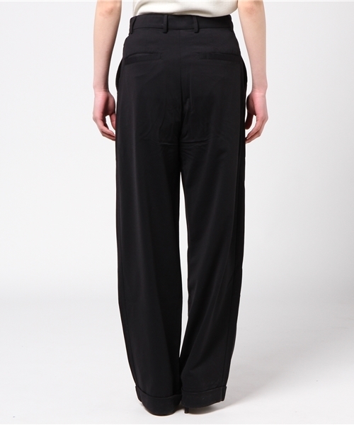 HYSTERIC GLAMOUR（ヒステリックグラマー）の「SOUND GENERATION裏総柄 ワイドパンツ（その他パンツ・レディース・グレー/ブラック/ベージュ・SMALL/MEDIUM）」の6枚目の写真