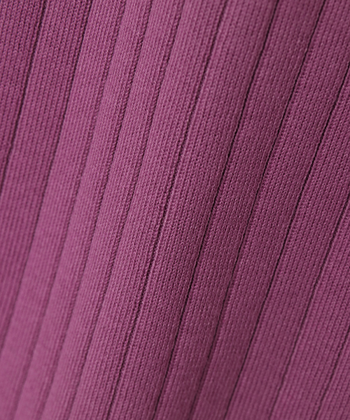 VENCEEXCHANGE（ヴァンスエクスチェンジ）の「ワイドリブヘンリーネックタンクトップ（タンクトップ・レディース・オフホワイト/グレー/パープル/ブラック/オリーブ/オレンジ・MEDIUM）」の17枚目の写真