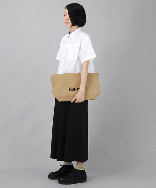 Ne-net（ネネット）の「S へリンボンストライプ（その他パンツ・レディース・ブラック/オフホワイト・02/01）」の5枚目の写真