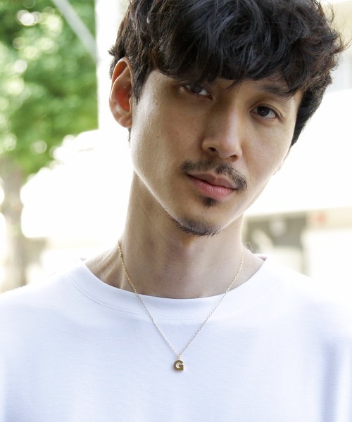 Genri(ゲンリ)の「Genri/【GreenRoom】G ネックレス(ネックレス・メンズ・シルバー/ゴールド/ブラック・FREE)」の3枚目の写真