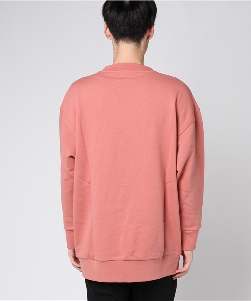 adidas（アディダス）の「オリジナルス クルーネックスウェット [AC CREW]（スウェット・メンズ・ブラック/ピンク/ダークグリーン/オフホワイト・LARGE/MEDIUM/SMALL/X-LARGE/X-SMALL/XX-LARGE/XXX-LARGE）」の6枚目の写真