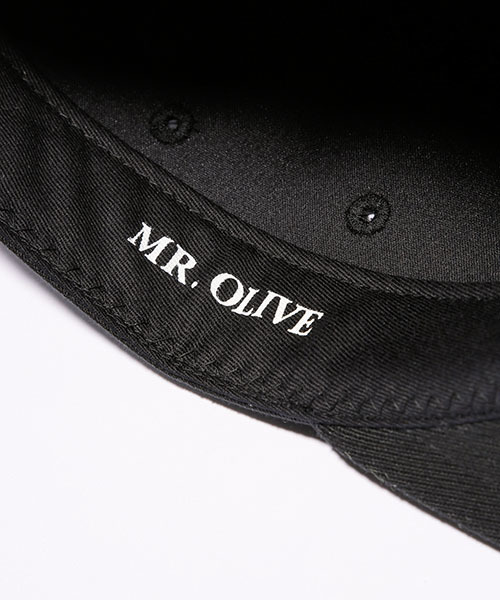 MR.OLIVE（ミスターオリーブ）の「RACAL(ラカル) × MR.OLIVE COLLABORATION /  ARMY CORD CLOTH JET CAP（キャップ・メンズ・ブラック/ネイビー/アーミー・FREE）」の8枚目の写真