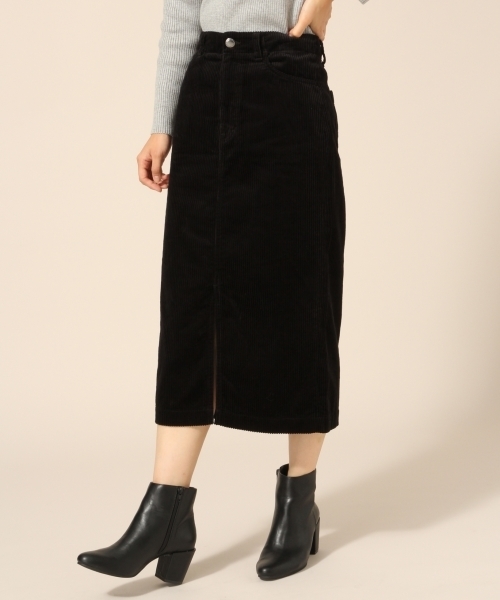 LOWRYS FARM（ローリーズファーム）の「コーデュロイタイトミディスカート 774718（スカート）」 - WEAR