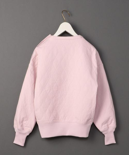 6(ROKU) / ロク | STRIPE QUILTING PULLOVER ストライプ キルティング プルオーバー カットソー | アイボリー | レディース 6 (ROKU) - 6(ROKU) / ロク | STRIPE QUILTING PULLOVER ストライプ
