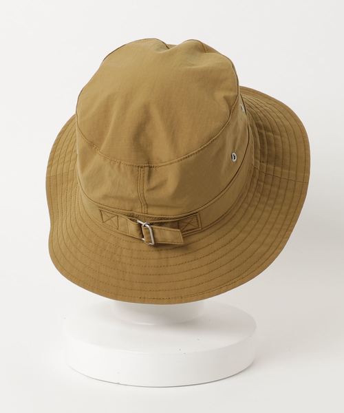 MHL.（エムエイチエル）の「NYLON RIPSTOP（ハット・レディース・キャメル/ブラック・FREE）」の3枚目の写真