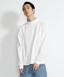 EN ROUTE | ＜EN ROUTE＞モックネック ルーズフィット ロングスリーブT(Tシャツ/カットソー)
