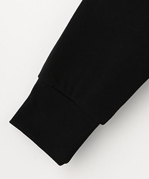 EN ROUTE（アンルート）の「＜EN ROUTE＞モックネック ルーズフィット ロングスリーブT（Tシャツ/カットソー・メンズ・ホワイト/ブラック・3/2/1）」の6枚目の写真