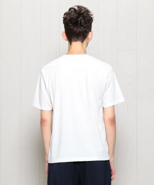 AURALEE（オーラリー）の「＜AURALEE＞CASH TEE/Tシャツ.（Tシャツ/カットソー・メンズ・ホワイト/ブラック/ライトブルー・3/4/5）」の6枚目の写真