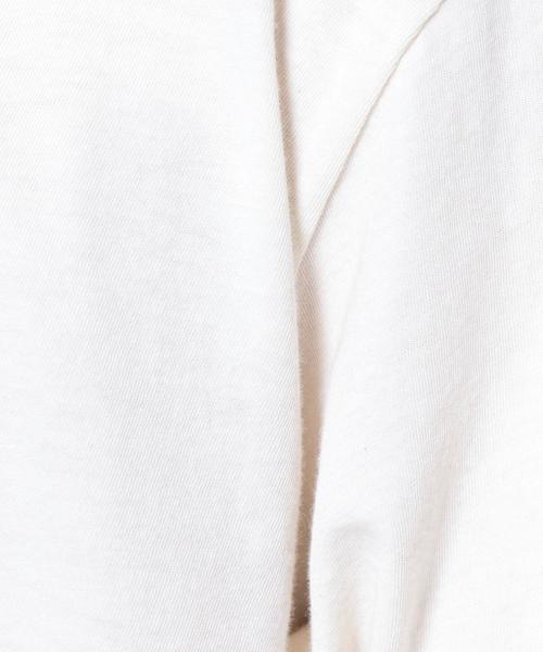 AURALEE（オーラリー）の「＜AURALEE＞CASH TEE/Tシャツ.（Tシャツ/カットソー・メンズ・ホワイト/ブラック/ライトブルー・3/4/5）」の10枚目の写真