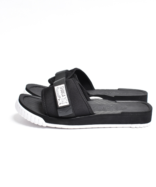 SHAKA（シャカ）の「【SHAKA / シャカ】BUNGALOW（サンダル・レディース・ブラック/マスタード/ピンク/ホワイト/パープル/オレンジ/ネイビー/グレー/カーキブラウン/グレイッシュブルー/オリーブ・9/6/10/8/7/5）」の3枚目の写真