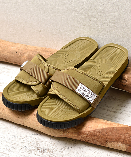 SHAKA（シャカ）の「【SHAKA / シャカ】BUNGALOW（サンダル・レディース・ブラック/マスタード/ピンク/ホワイト/パープル/オレンジ/ネイビー/グレー/カーキブラウン/グレイッシュブルー/オリーブ・9/6/10/8/7/5）」の5枚目の写真