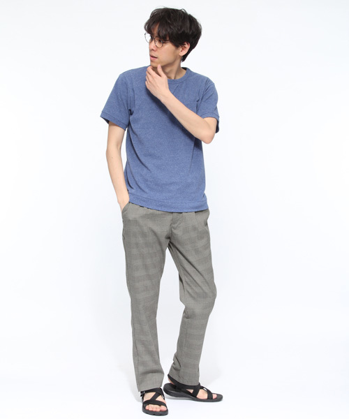 LAKOLE(ラコレ)の「グレンチェック柄アンクルパンツ / LAKOLE(その他パンツ・メンズ・その他8・MEDIUM/LARGE/SMALL)」の2枚目の写真