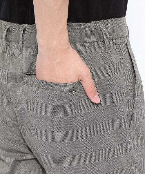 LAKOLE(ラコレ)の「グレンチェック柄アンクルパンツ / LAKOLE(その他パンツ・メンズ・その他8・MEDIUM/LARGE/SMALL)」の10枚目の写真