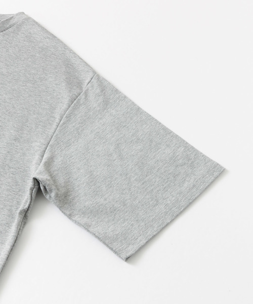 ITEMS URBANRESEARCH（アイテムズ アーバンリサーチ）の「フェイクレイヤードビックTシャツ（Tシャツ/カットソー・メンズ・ブラック/グレー/オフホワイト/グリーン・40/38）」の18枚目の写真