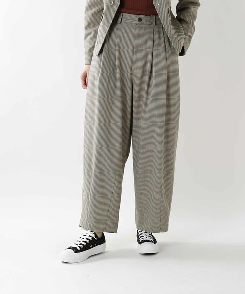 kha:ki(カーキ)の「「KHA:KI / カーキ」アイビーオーバルパンツ(その他パンツ・レディース・ネイビー/グレー/チェック・1/2)」の17枚目の写真