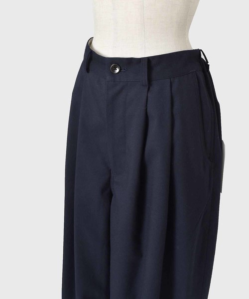 kha:ki(カーキ)の「「KHA:KI / カーキ」アイビーオーバルパンツ(その他パンツ・レディース・ネイビー/グレー/チェック・1/2)」の12枚目の写真