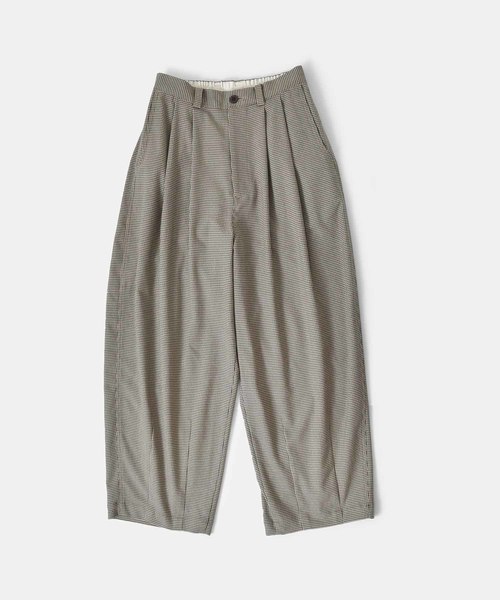 kha:ki(カーキ)の「「KHA:KI / カーキ」アイビーオーバルパンツ(その他パンツ・レディース・ネイビー/グレー/チェック・1/2)」の7枚目の写真
