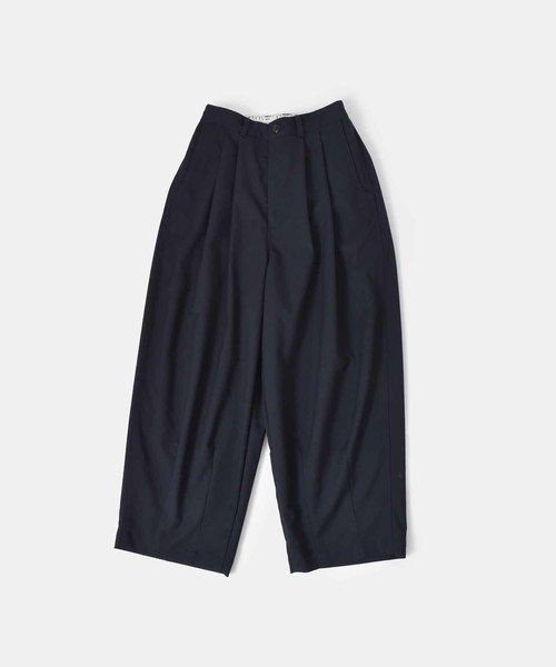 kha:ki(カーキ)の「「KHA:KI / カーキ」アイビーオーバルパンツ(その他パンツ・レディース・ネイビー/グレー/チェック・1/2)」の6枚目の写真