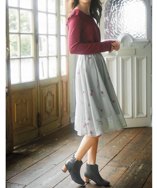 GeeRA(ジーラ)の「ラウンドヒールジッパー付ブーツ(ブーツ・レディース・ブラック/ブラウン/グレー・SMALL/X-LARGE/MEDIUM/LARGE)」の6枚目の写真