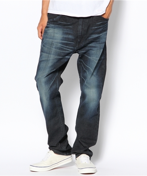 NANO universe(ナノユニバース)の「Lee(リー)/ JEGGERS SAROUEL(デニムパンツ・メンズ・インディゴブルー/ブラック/ブルー/ライトブルー/グレー・LARGE/SMALL/X-SMALL/MEDIUM)」の5枚目の写真