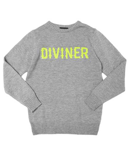 JOKER(ジョーカー)の「5GLOGOクルーニット DIVINER メンズ トップス(ニット/セーター・メンズ・ホワイト/ブラック/グレー/レッド・M/L/XL)」の9枚目の写真