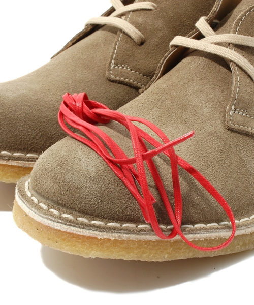 green label relaxing（グリーンレーベルリラクシング）の「[ダナッサ]DANASSA GLR SUEDE CHUKKAブーツ（ブーツ・メンズ・ブラック/ベージュ/ダークブラウン/ネイビー・42/43/40/41）」の14枚目の写真