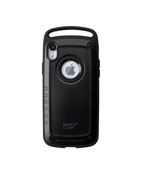 iPhone XR 256GB ブラック　ケーブル付　ROOT CO. ケース付 ROOT CO.（ルート）の「iPhone XR ケース ROOT CO. Gravity Shock