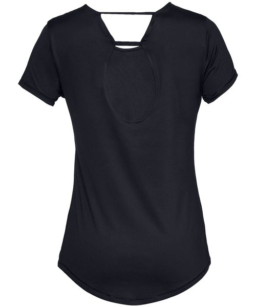 UNDER ARMOUR(アンダーアーマー)の「ウーマンズトレーニングTシャツ / アーマースポーツショートスリーブ(Tシャツ/カットソー・レディース・ブラック/ライトパープル・SM/LG/MD/XL)」の6枚目の写真