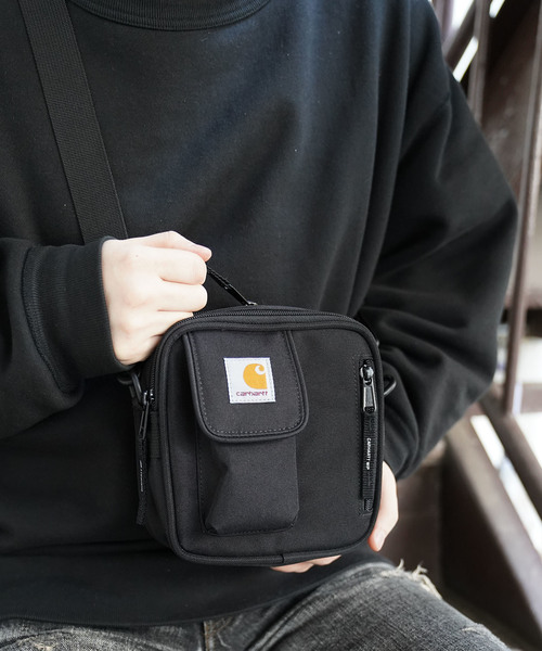 styles（スタイルス）の「【CARHARTT WIP】 ESSENTIALS BAG T006285（ショルダーバッグ・メンズ・ブラック/ブラウン/レッド・ONE SIZE）」の9枚目の写真