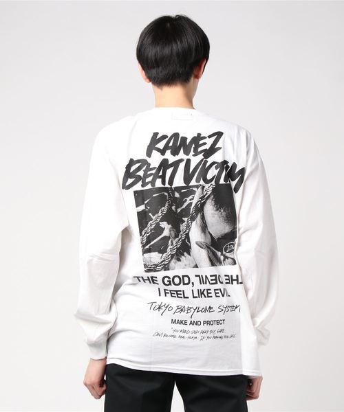 KaneZ/ケインズ/BEAT VICTIM L/S Tee(ロンティー) KaneZ/ケインズ/BEAT VICTIM L/S Tee(ロンティー)