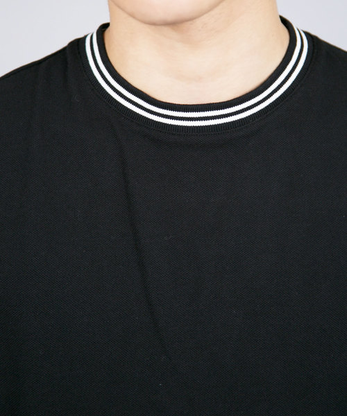 Bling Leads(ブリングリーズ)の「Bling Leads/T/CカノコクルーネックTシャツ(Tシャツ/カットソー・メンズ・ホワイト/チャコールグレー/ブラック/ネイビー/カーキ/サックスブルー/ピンク/ワイン・MEDIUM/LARGE/X-LARGE)」の13枚目の写真