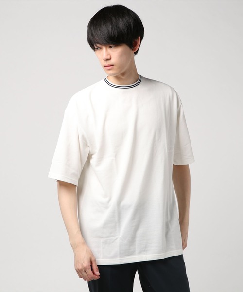 Bling Leads(ブリングリーズ)の「Bling Leads/T/CカノコクルーネックTシャツ(Tシャツ/カットソー・メンズ・ホワイト/チャコールグレー/ブラック/ネイビー/カーキ/サックスブルー/ピンク/ワイン・MEDIUM/LARGE/X-LARGE)」の19枚目の写真