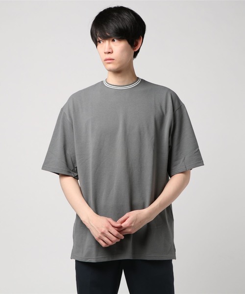 Bling Leads(ブリングリーズ)の「Bling Leads/T/CカノコクルーネックTシャツ(Tシャツ/カットソー・メンズ・ホワイト/チャコールグレー/ブラック/ネイビー/カーキ/サックスブルー/ピンク/ワイン・MEDIUM/LARGE/X-LARGE)」の18枚目の写真